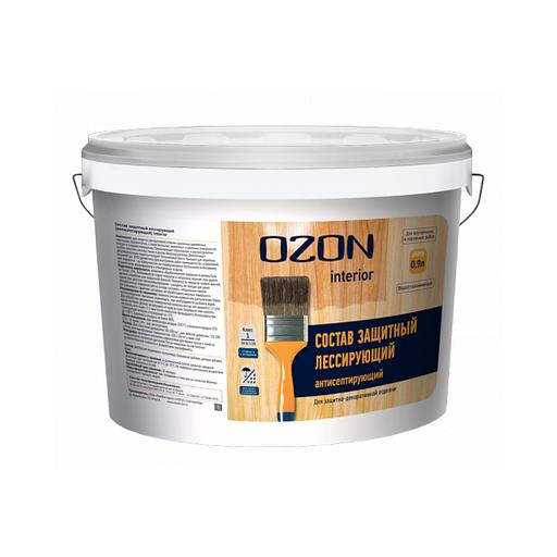 Антисептический защитный лессирующий лак для дерева OZON ЛА-9 опт фото 1
