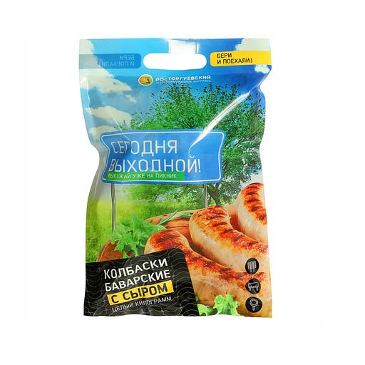 Колбаски Агро-РСТ «Баварские с сыром» замороженные, опт фото 1