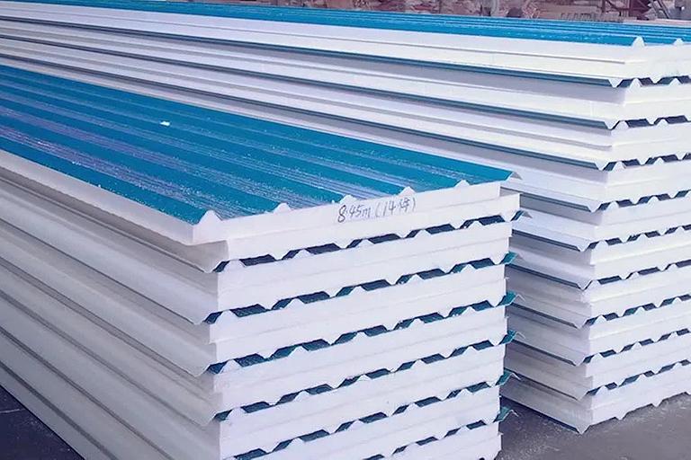 Сэндвич-панель кровельная 50 мм, пенополистирол фото 3