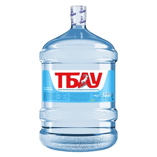 «ТБАУ» минералды табиғи ауыз суы газдалмаған 19 л, көтерме фото 1