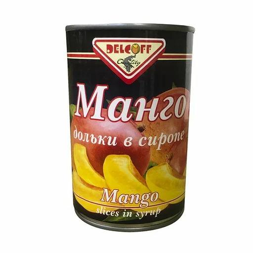 Mango slices in Delcoff syrup 425 g фото 1