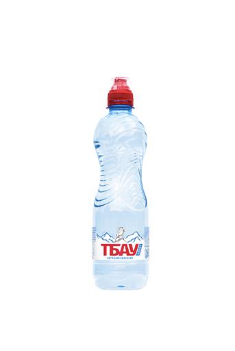 «ТБАУ» минералды табиғи ауыз суы Sport-lock газдалған 0,5 л, көтерме фото 1