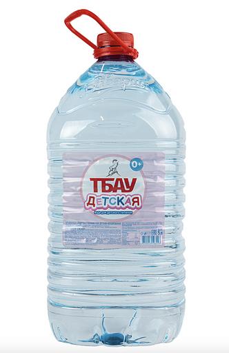 «TBAU Children's» минералды табиғи ауыз суы 5 л, көтерме фото 1