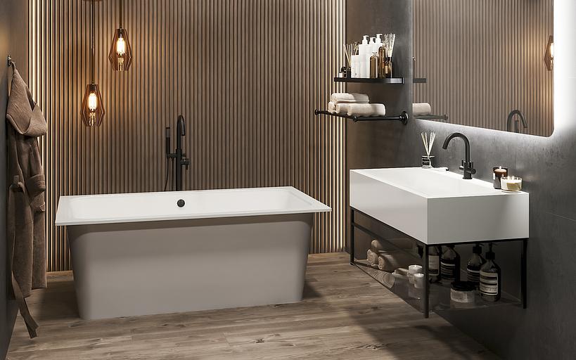 Ванна прямоугольная ESSE «SAMAR» ОПТ фото 2