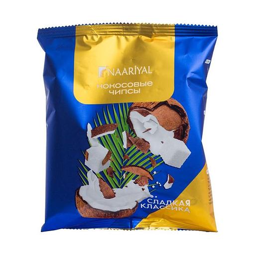 Кокосовые чипсы Naariyal «Сладкая Классика» 25 г ОПТ фото 1