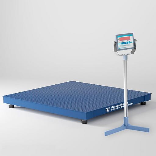 Platform scales for 6 tons BVS-1000 1500x2000 mm фото 1