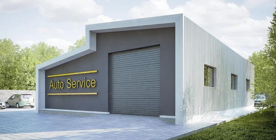 Service station design фото 1
