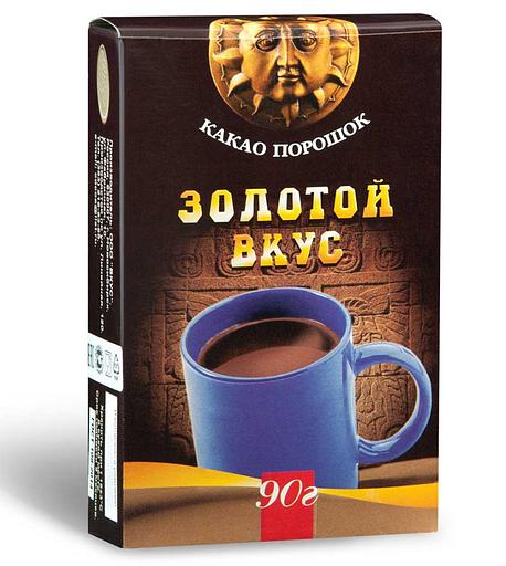Elite cocoa powder “Golden taste” 90 g фото 1