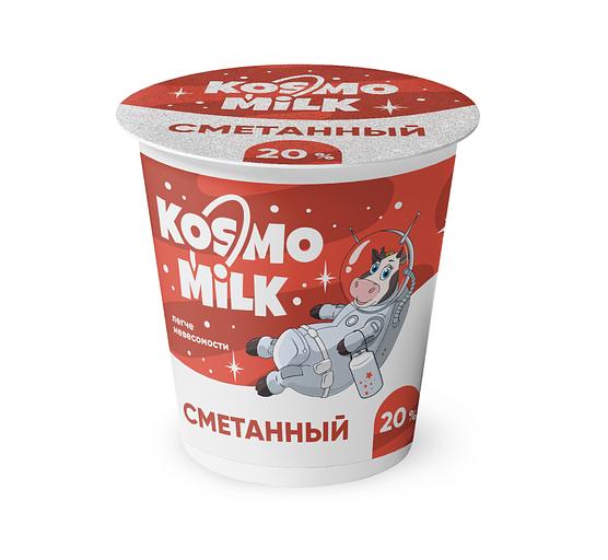 Сметанный продукт Kosmomilk 20 % 3 кг ОПТ фото 2