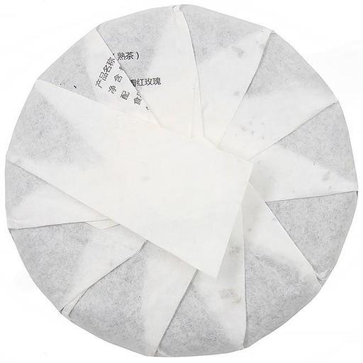 Шу Пуэр с розой «Мей Гуй», блин 100 г ОПТ фото 2