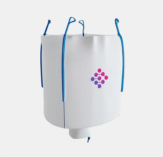 Биг-Бэг четырёхстропный МКР с разгрузочным люком 90х90 см фото 1