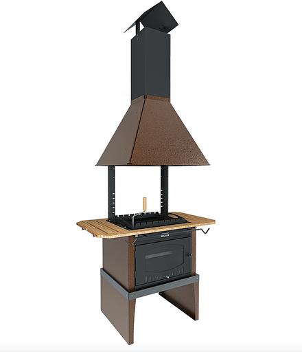 Беседка «Скандинавия» 5×3 м + Гриль Suomi Grill + мягкие окна фото 4