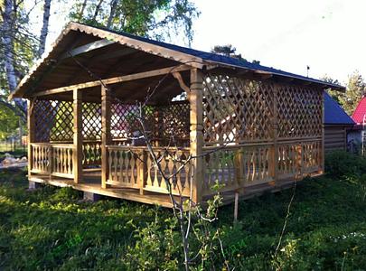 Беседка «Балясина» 5×6 м фото 1