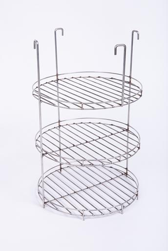 Решетка Д30 3-х ярусная с бортиком ОПТ фото 1